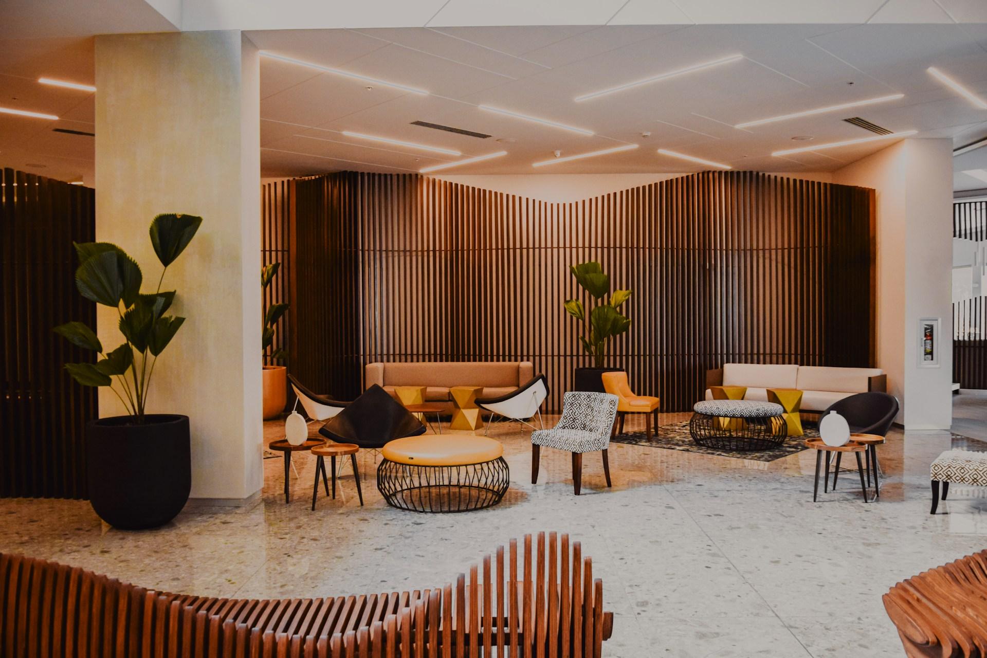 Luxury hospitality environment